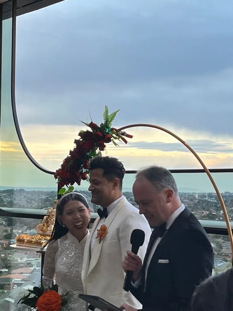 Rooftop Wedding Celebrant